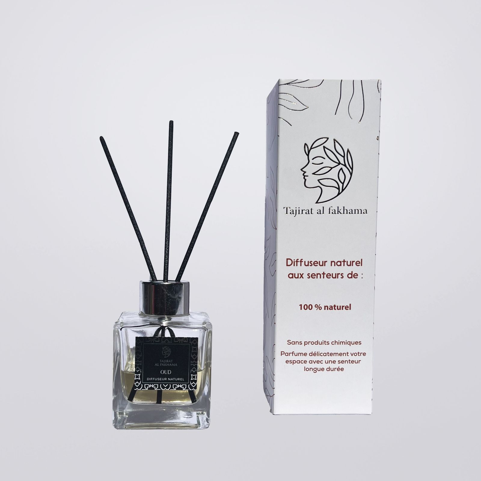 Diffuseur Oud Naturel – Sans Alcool 100 ml
