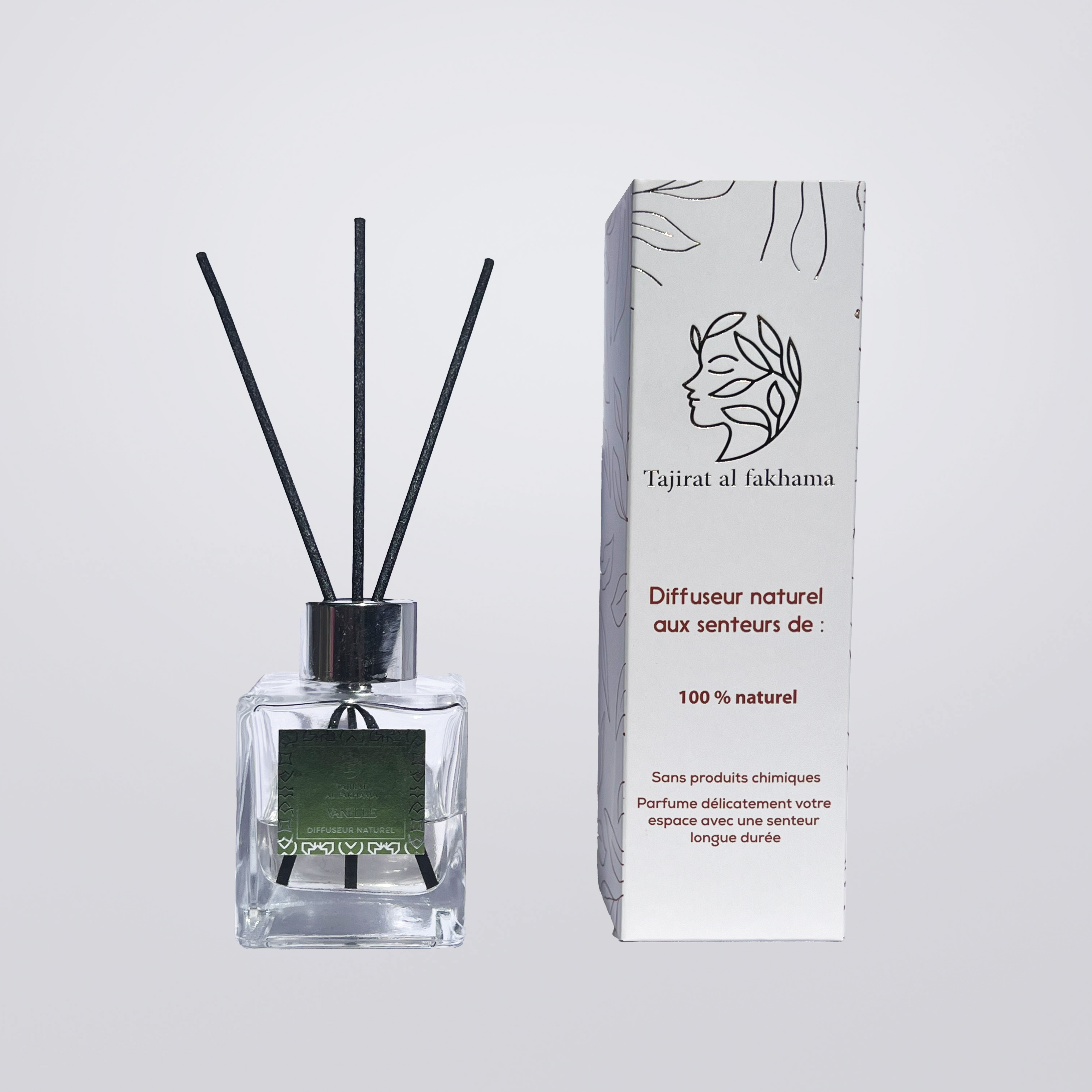 Diffuseur à la Vanille Naturelle – Sans Alcool 100 ml