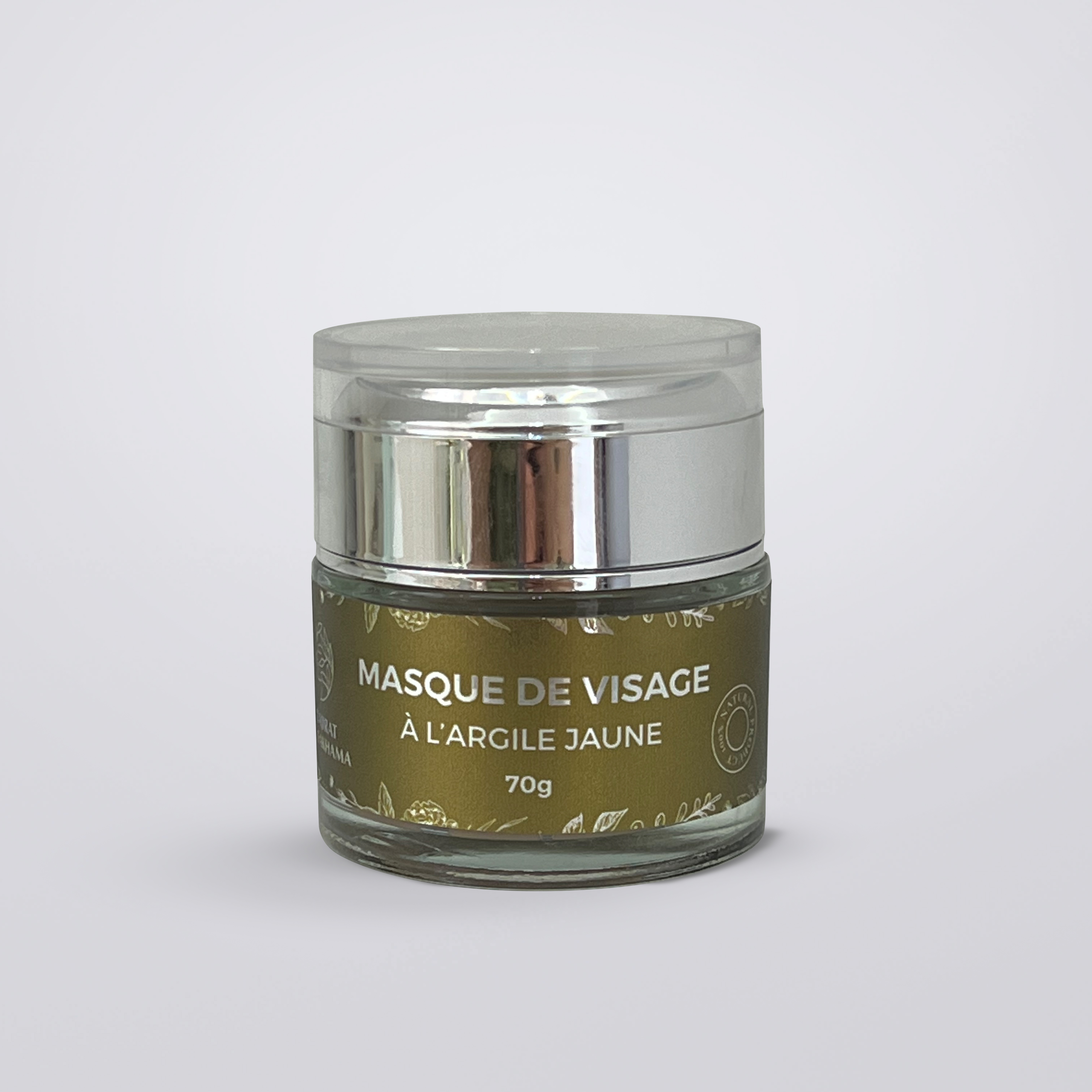 Masque Visage à l’Argile Jaune 70 gr