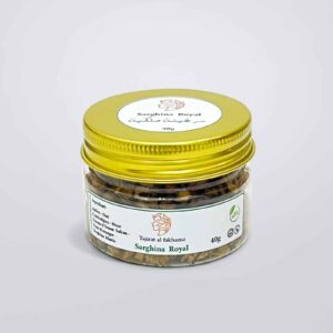 Serghina Fassia de Luxe 40 grUn Élixir de Safran, Fleur d’Oranger et Ambre
