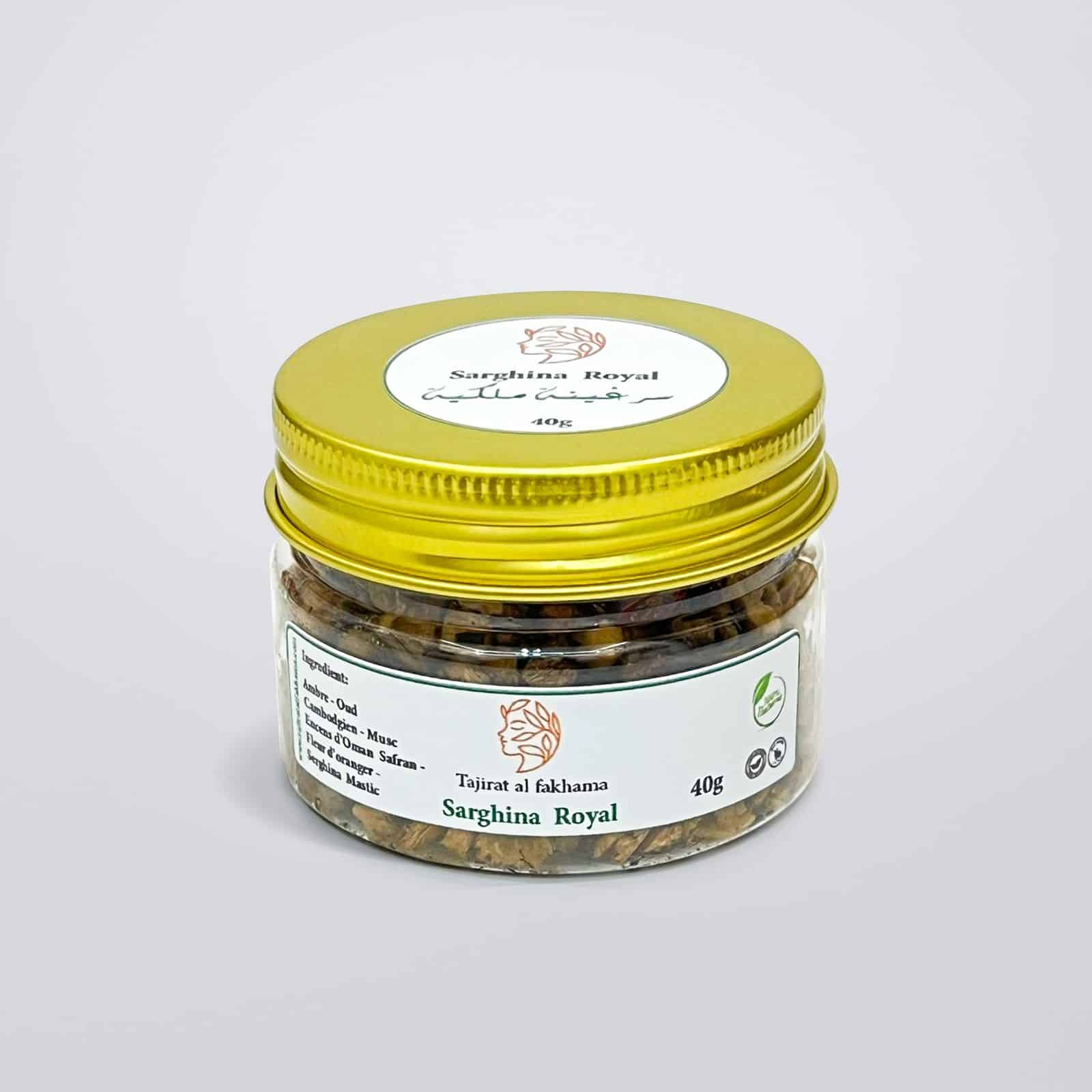 Serghina Fassia de Luxe 40 grUn Élixir de Safran, Fleur d’Oranger et Ambre